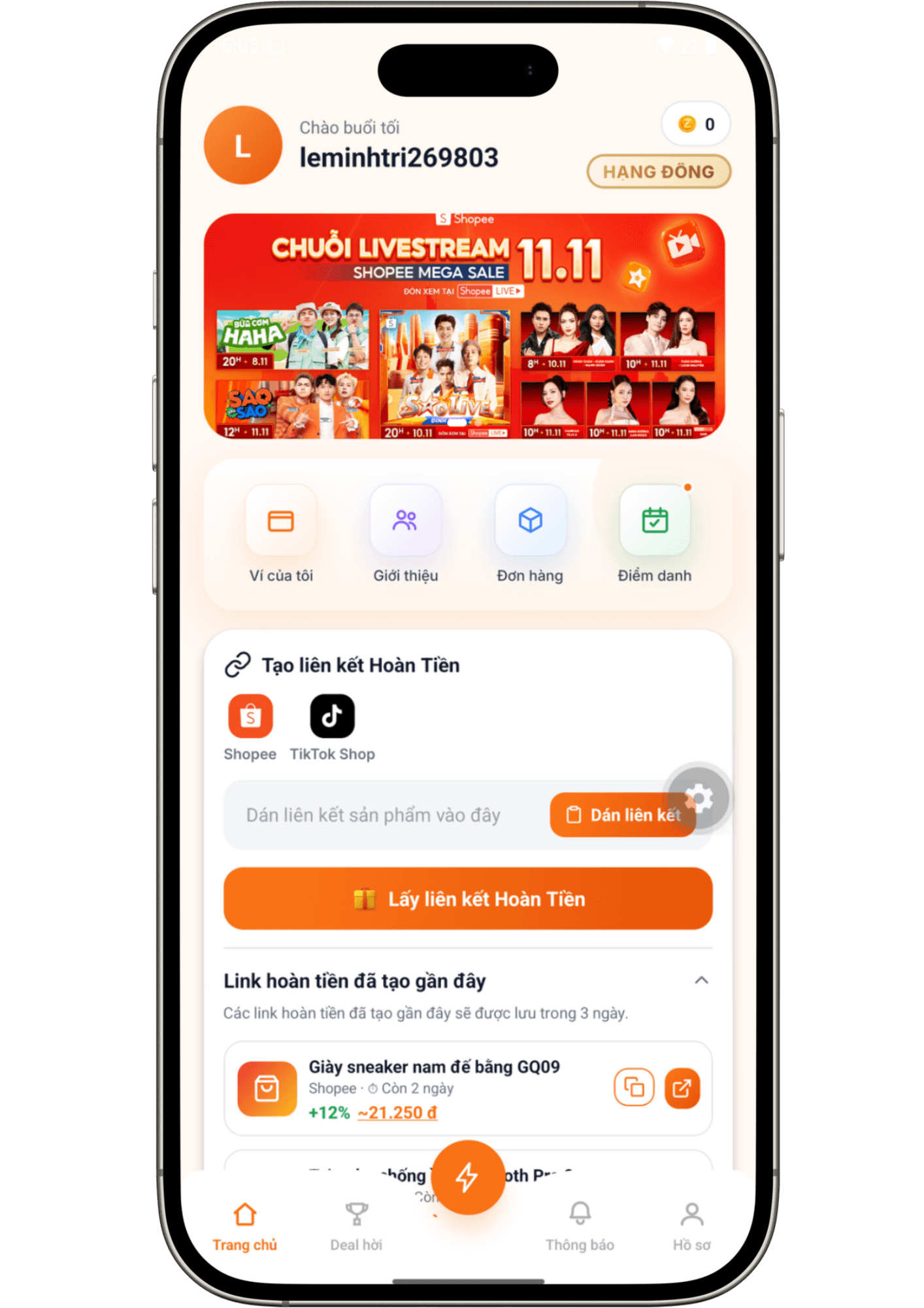 Zoney app mockup 1