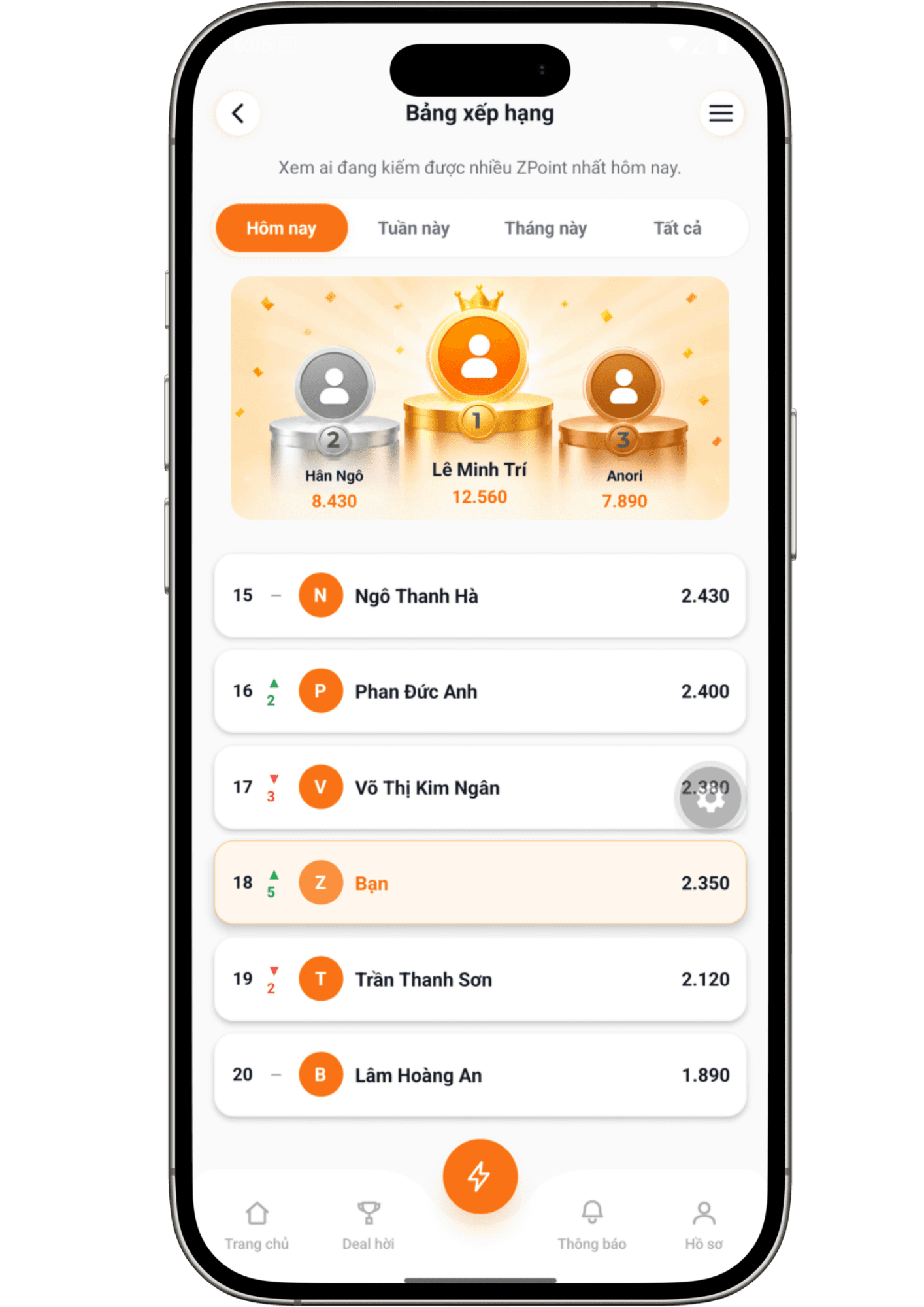 Zoney app mockup 3
